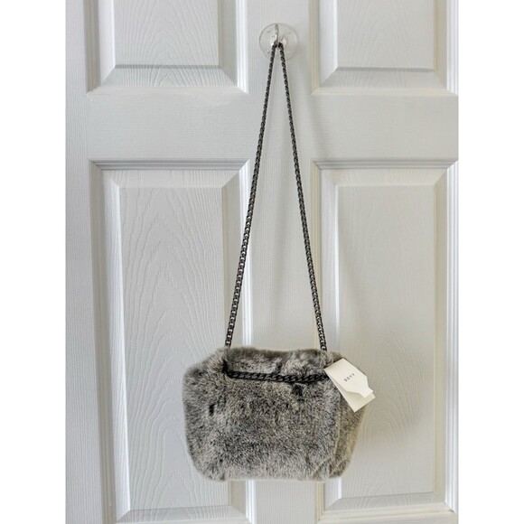 NWT BOYY Real Fur Bag With Sliding Adjustable Chain (A051) - Picture 2 of 8